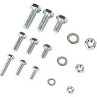 Wickes Bolts, Nuts & Washers Assorted Kit - Pack of 132