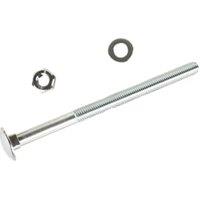 Wickes Carriage Bolt Nut & Washers - M10 x 150mm - Pack of 5