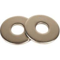 Wickes Stainless Steel Penny Washers - M10 - Pack of 10