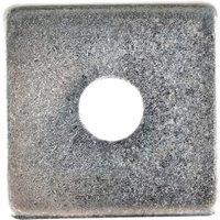 Wickes Flat Square Washers - M12 - Pack of 10