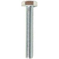 Wickes Hexagon Set Screws - M10 x 60mm - Pack of 10