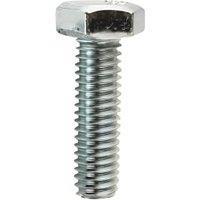 Wickes Hexagon Set Screws - M6 x 20mm - Pack of 10