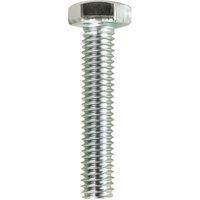 Wickes Hexagon Set Screws - M6 x 30mm - Pack of 10