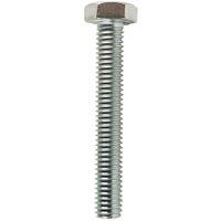 Wickes Hexagon Set Screws - M6 x 40mm - Pack of 10