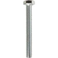 Wickes Hexagon Set Screws - M6 x 50mm - Pack of 10