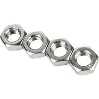 Wickes Hex Nuts - M8 - Pack of 20