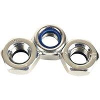 Wickes Self Locking Nuts - M10 - Pack of 20