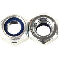 Wickes Self Locking Nuts - M6 - Pack of 20