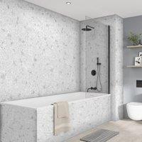 Wetwall Elite Terrazzo Nuage 3 Sided Shower Panel Kit - 1700 x 900mm
