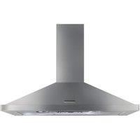 Rangemaster 100cm Chimney Hood - Stainless Steel & Chrome