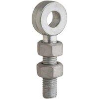 Galvanised Adjustable Gate Eye - 125mm