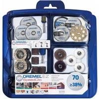Dremel 70 Piece SpeedClic Accessory Set
