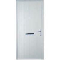 Door-Stop Cottage White Left Hand FD30 Fire Door Set - 850 x 2079mm