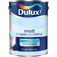 Dulux Colour Mixing Colour Matt Paint - Medium Base - 5L