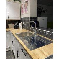 Abode Metix Monobloc Kitchen Tap - Chrome