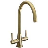 Bristan Monza Easyfit Mono Sink Mixer - Brushed Brass