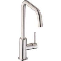 Abode Althia Single Lever Kitchen Tap - Brushed Nickel