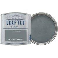 CRAFTED By Crown Suede Emulsion Interior Paint - Dark Grey - 125ml