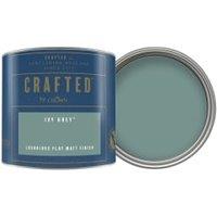 Crown Crafted Flat Matt Emulsion Paint - Ivy Grey - 125ml