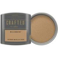 Crown Crafted Lustrous Metallic Emulsion Paint - Millionaire - 125ml