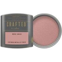 Crown Crafted Lustrous Metallic Emulsion Paint - Rose Gold - 125ml