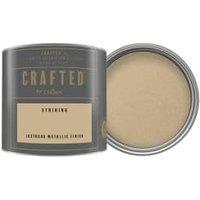 Crown Crafted Lustrous Metallic Emulsion Paint - Striking - 125ml