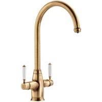 Pronteau ProTrad 3 IN 1 Instant Hot Water Tap - Antique Brass