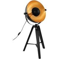 Eglo Covaleda Table Lamp - Black & Gold