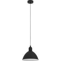 Eglo Priddy Domed Pendant Light - Black