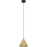 Eglo Narices 1-Light Pendant Light - Black & Gold