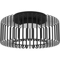 Eglo Ginestrone-Z Steel Ceiling Light - Black