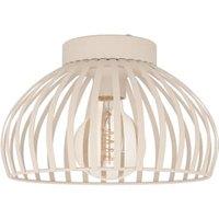 Eglo Mogano 3 Sandy Caged Ceiling Light - 280mm