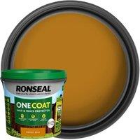 Ronseal One Coat Shed & Fence Protector - Harvest Gold - 5L