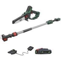 Webb Eco 20V Cordless 15cm Pruning Saw with Extension Pole with 2.0Ah Battery & Charger