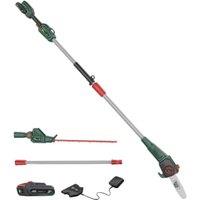Webb Eco 20V Cordless 50cm Long Reach Hedge Trimmer & Pruner with 2.0Ah Battery & Charger