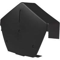CromaVerge Premium Angled Centre Ridge Cap - Black - Pack of 10