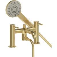 Bristan Molida Bath Shower Mixer Tap - Brushed Brass