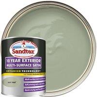 Sandtex 10 Year Multi Surface Exterior Satin Bay Tree 750ml