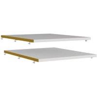 Wickes Modular Single Wardrobe Shelves - 2 Pack