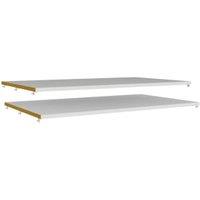 Wickes Modular Double Wardrobe Shelves - 2 Pack