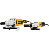 JCB 21-AGTPK Corded Angle Grinder Twin Pack - 115mm and 230mm