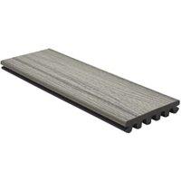 Trex Enhance Naturals Grooved Deck Board Foggy Wharf 25 x 140 x 4880mm