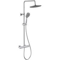 Wickes Mariz Round Dual Outlet Mixer Shower - Chrome