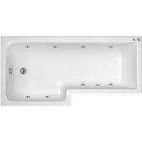 Balterley L Shape Left Hand 8 JET Whirlpool Bath - 1700
