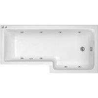 Balterley L Shape Right Hand 8 JET Whirlpool Bath - 1700