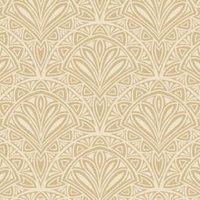 Hoopla Deco Fan Gold Matt Wallpaper Sample