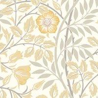 Hoopla Rosehip Trail Warm Natural Matt Wallpaper Sample