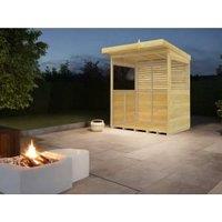 DIY Sheds Timber BBQ/Outdoor Kitchen 6 x 4ft