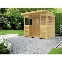 DIY Sheds Timber BBQ/Outdoor Kitchen 8 x 6ft
