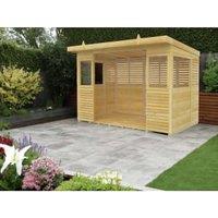 DIY Sheds Timber BBQ/Outdoor Kitchen 10 x 6ft